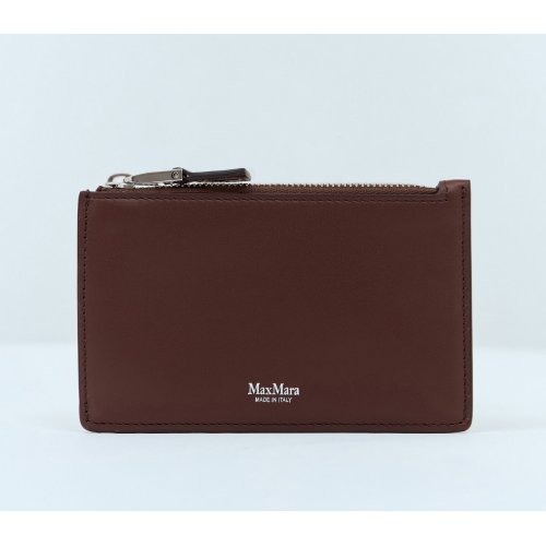 Max Mara Logo Embossed Cardholder