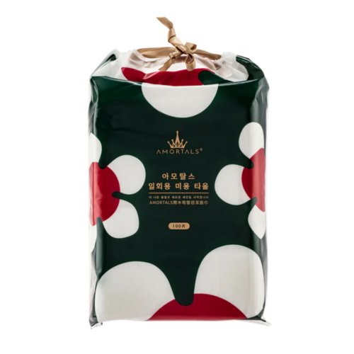 Amortals Disposable Cleansing Towel 100Psc