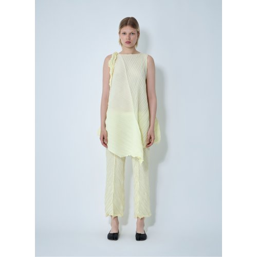 Issey Miyake Wrinkled And Twisted Dress