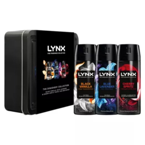 Lynx Fine Fragrance Gift Set Discovery Minis Collection 3 piece