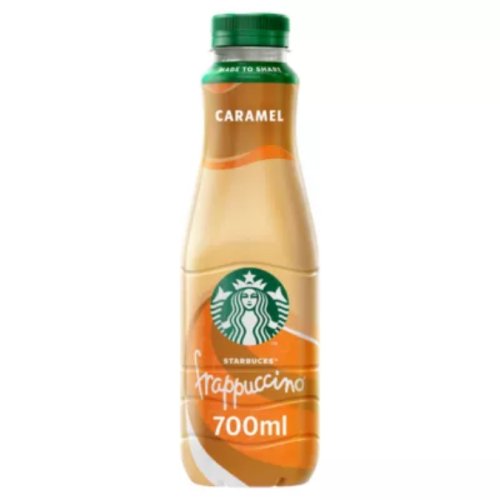 Starbucks Multiserve Frappuccino Caramel Flavoured Milk Iced Coffee 700ml