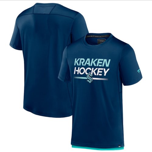 Seattle Kraken Pro Short Sleeve Tech T-Shirt - Mens