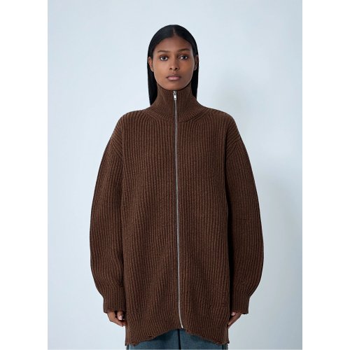 MM6 Maison Margiela Ribbed Knit Jacket