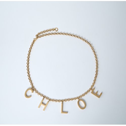 hloé Logo Motif Belt