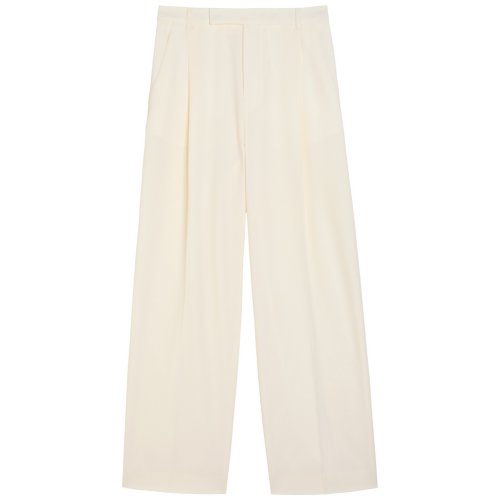  MARIA MCMANUS Straight-leg stretch-wool trousers 