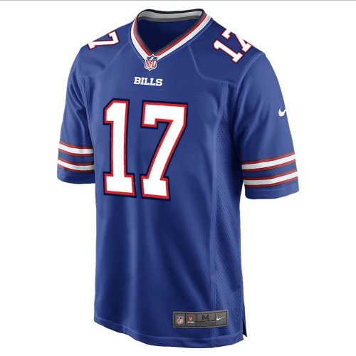 Buffalo Bills Nike Home Game Jersey - Royal - Josh Allen - Mens