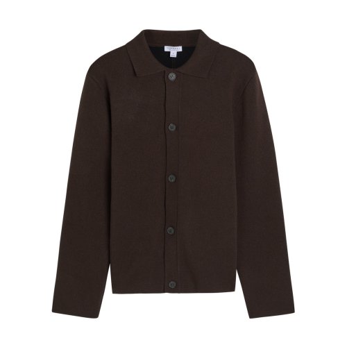  SUNSPEL Merino wool-blend overshirt 