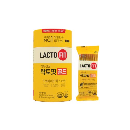Lacto-Fit Upgraded Probiotics, Gold 2g x 50pcs