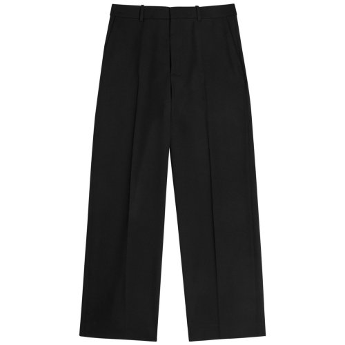  CALVIN KLEIN Straight-leg wool trousers