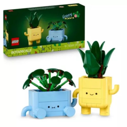LEGO Botanicals Happy Plants Building Toy Set 10349