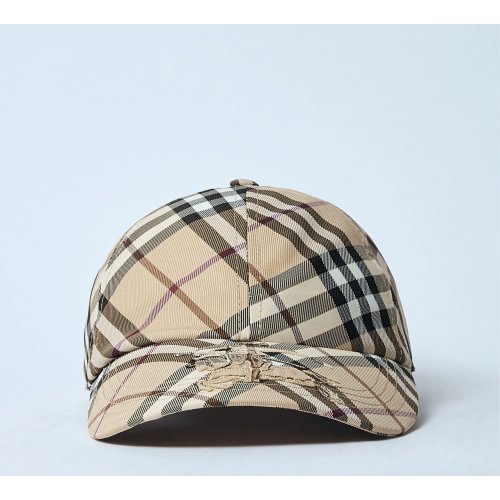 Burberry Check Baseball Cap