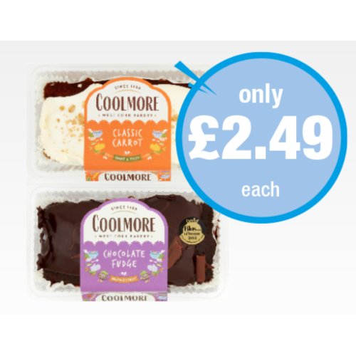Coolmore Classic Carrot, Chocolate Fudge  400g