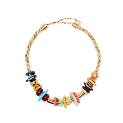  CHLOE The Chloé Plage woven necklace 