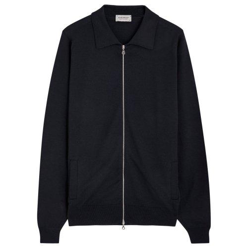 JOHN SMEDLEY Alston wool overshirt jacket 