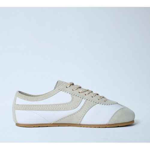 Dries Van Noten Suede Trimmed Sneakers