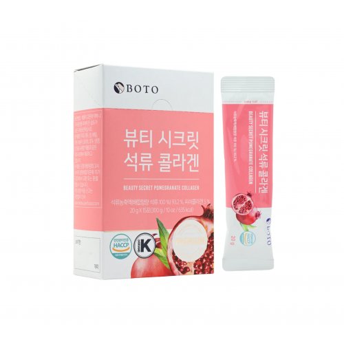 Boto Beauty Secret Pomegranate Collagen Jelly 20g×15sticks